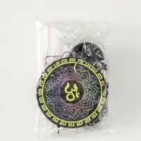 Музыка ветра металл "Ом (мантра)" 4 колокольчика 62х10х5 см