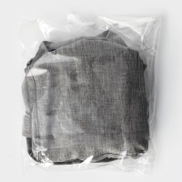 Органайзер для хранения белья Доляна, 7 ячеек, 35&times;15&times;13 см, цвет серый