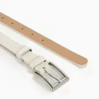 Ремень жен 04-01-02-01, Март2506, 2,3*0,3*110 см, без винта, пряж металл, 1 прокол,