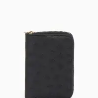 Кошелек жен 07-01-01 Июнь2526, 13*2*9 см, 2 отд+отд/молн, д/карт,черный