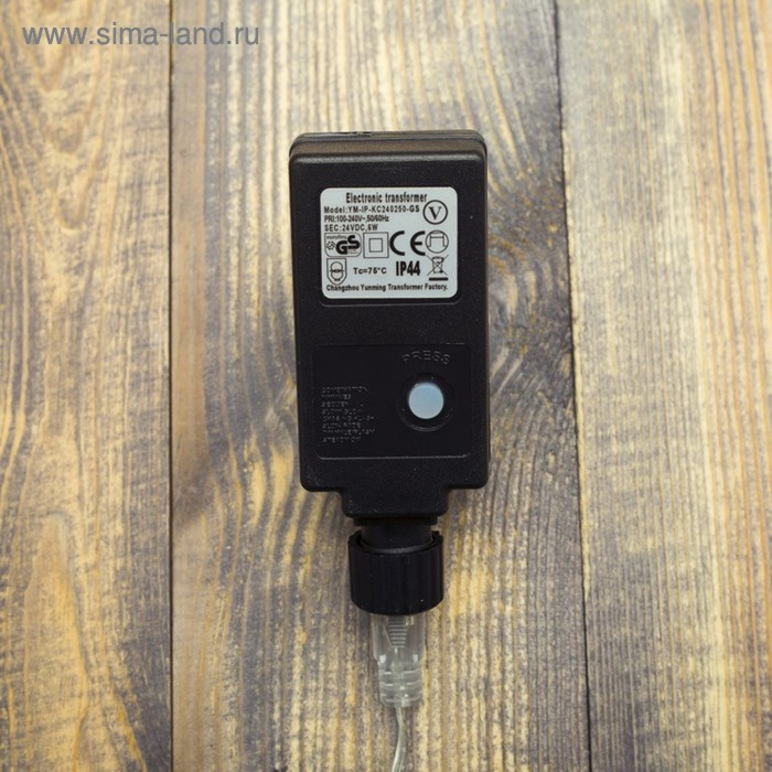 Светодиодная фигура &laquo;Олень гордый&raquo; 52 &times; 80 &times; 21 см, акрил, 80 LED, 8 режимов, 24 В, свечение белое