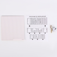 Набор для творчества &laquo;Создай ночник. Волшебники&raquo;, с рамкой, сборный, многослойный, 6+