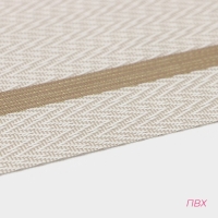 Салфетка сервировочная на стол Доляна &laquo;Рона&raquo;, 45&times;30 см, цвет бежевый