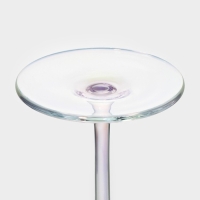 Набор бокалов для вина стеклянный Magistro &laquo;Жемчуг&raquo;, 400 мл, 9,5&times;23,5 см, 2 шт, цвет перламутровый