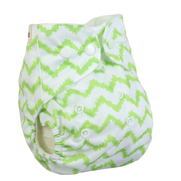 Набор многоразовых подгузников &laquo;Зигзаг&raquo; 3-15 кг, с вкладышами