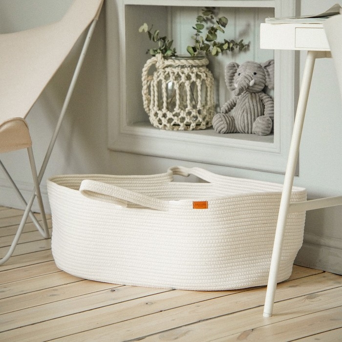 Корзина для хранения плетёная ручной работы SL Home, 70&times;40&times;24 см