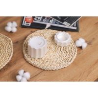 Салфетка сервировочная на стол Доляна &laquo;Косичка&raquo;, d=25 см, плетёная