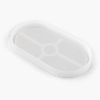 Молд силиконовый универсальный. Формочка для творчества &laquo;Поддон овальный&raquo;, 18 х 19 см