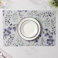 Салфетки сервировочные на стол Доляна &laquo;Весенняя нежность&raquo;, 4 шт, 30&times;45 см