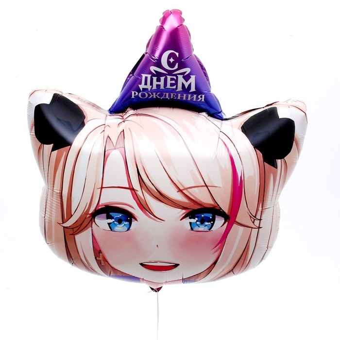 Воздушные шары фольгированные 24" &laquo;Девочки аниме&raquo;, 2 шт.