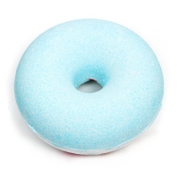 Бомбочка для ванны "Пончик" голубая, 100 г