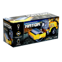 Каток радиоуправляемый &laquo;Дорожные работы&raquo;, работает от батареек