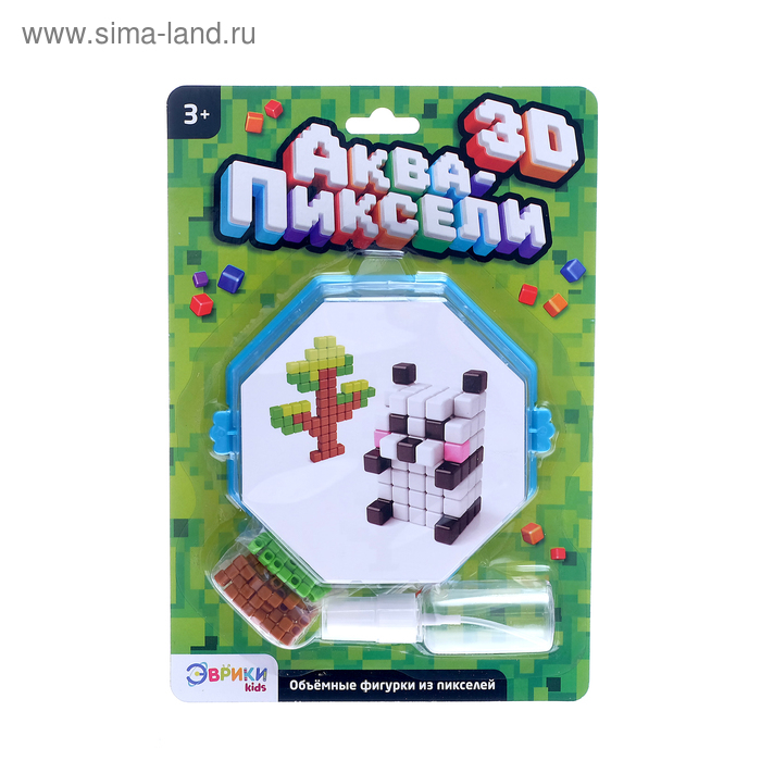 Аквапиксели &laquo;Панда&raquo; 200 деталей