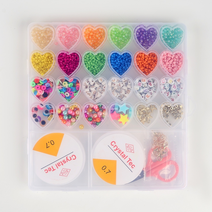 Украшение из бусин &laquo;Сердце&raquo;