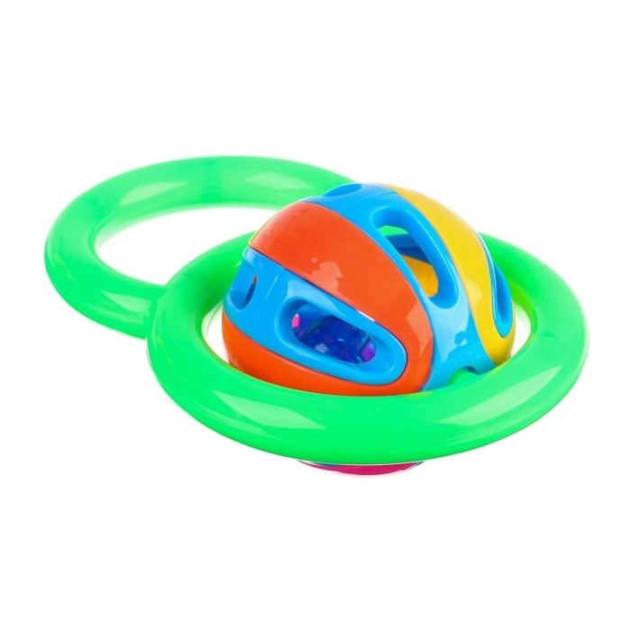 Погремушка &laquo;Яркий шар&raquo;, цвет МИКС, Крошка Я