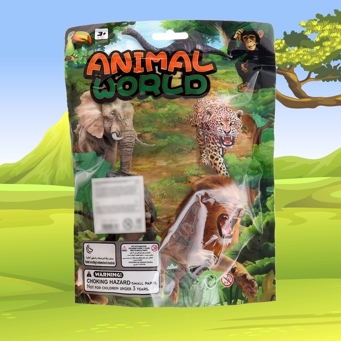 Набор животных &laquo;Животный мир&raquo;, 2 фигурки