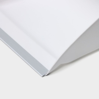 Щётка для пола Raccoon, 2 предмета: совок 27&times;25&times;88 см, щётка 26&times;94 см, цвет белый