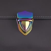 Застёжка для сумки, 3 &times; 4,2 см, цвет бензин