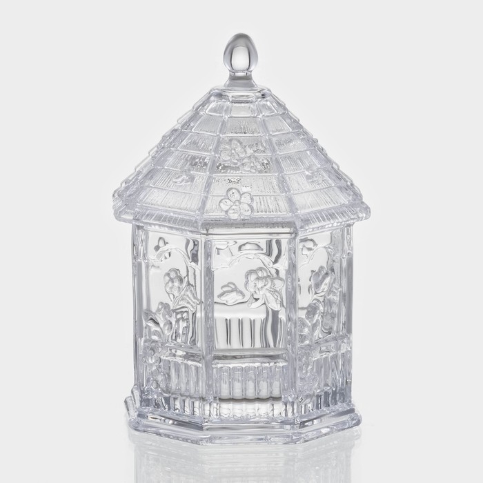 Конфетница стеклянная &laquo;Беседка&raquo;, 300 мл