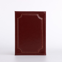 Обложка для паспорта, цвет бордовый