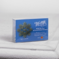 Гирлянда &laquo;Нить&raquo; 2 м роса с пробкой, IP20, серебристая нить, 20 LED, свечение красное, LR44х3