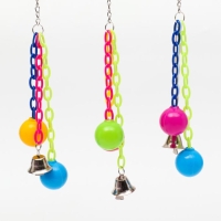 Игрушка для птиц  "Погремушка", микс