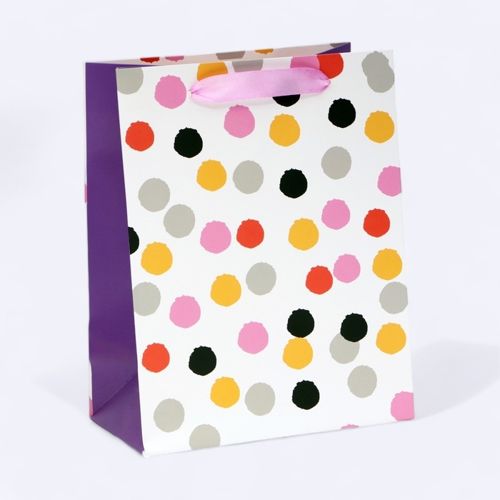 Пакет ламинированный &laquo;Конфетти&raquo;, MS 18 &times; 23 &times; 10 см