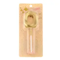 Свеча в торт на шпажке &laquo;Цифра 0&raquo;, золотая, 5 см