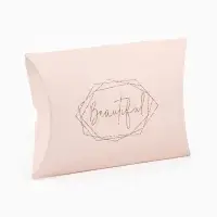 Коробка подарочная складная фигурная Beautiful, упаковка, 11&times;8&times;2 см