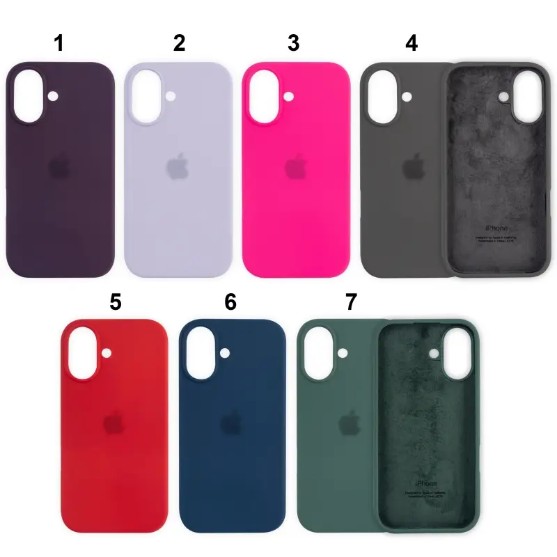 Чехол iPh 17 Silicon Сase APL WS (с лого)