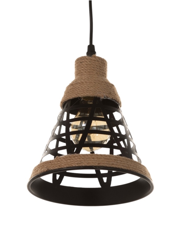 Светильник "Фонарь" 1х40Вт Е27 черный 18х18х20см