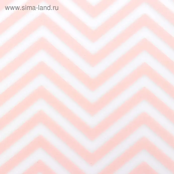 Плёнка матовая с рисунком &laquo;Волна&raquo;, персиковая, 57&times;57 см