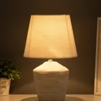 Лампа настольная "Песочные замки" 1х40Вт Е14 белый 21х21х32 см RISALUX
