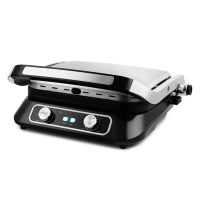 Электрогриль 2100Вт с панелью для барбекю КТ-1652