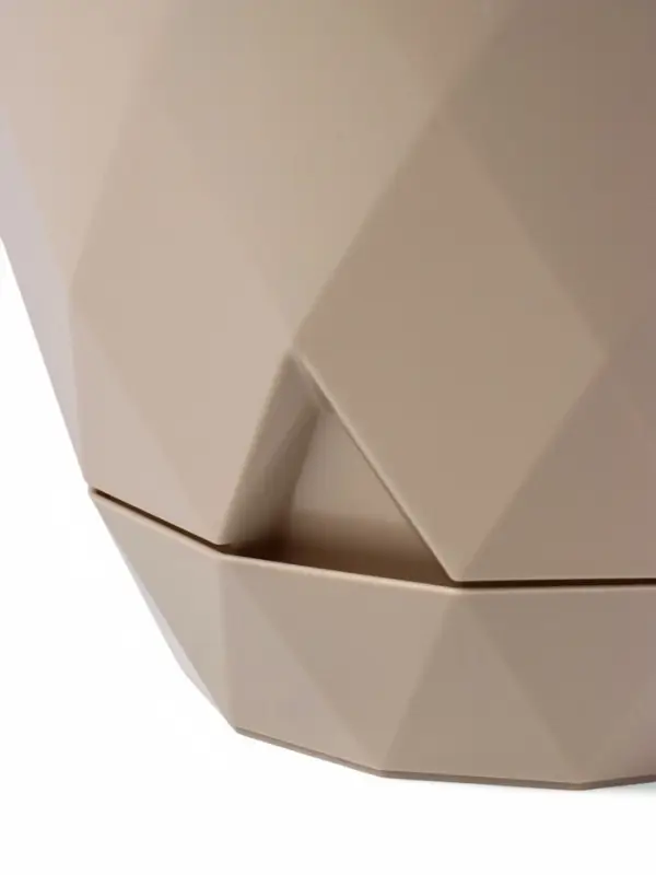 Горшок для цветов "Laurel" D-17,5 см, 2,3 л с поддоном, бежевый