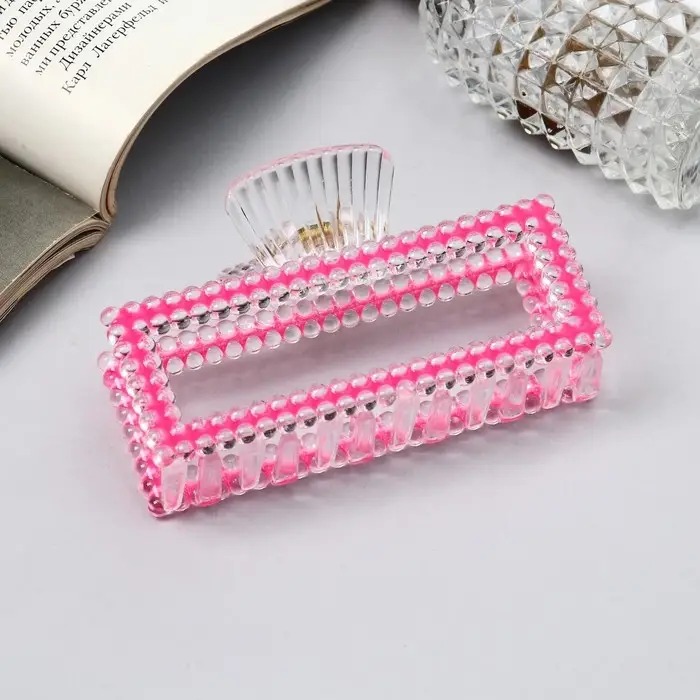 Крабик для волос &laquo;Хелен колор&raquo;, прямой, 9 см, МИКС