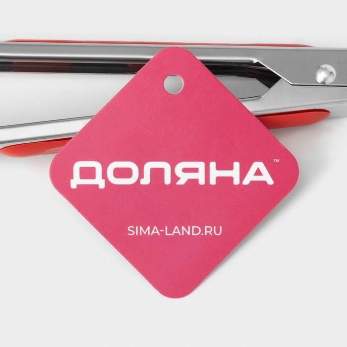 Щипцы универсальные для гарнира Доляна &laquo;Лист&raquo;, 28 см, цвет МИКС