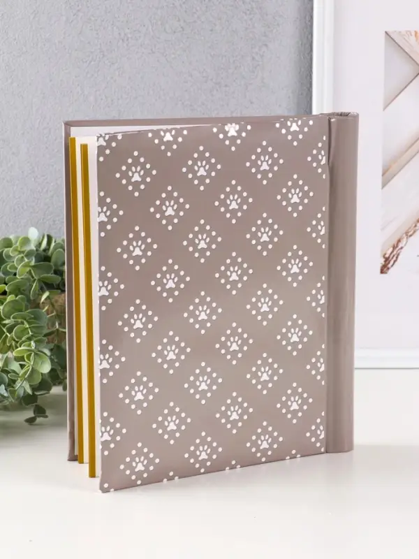 Фотоальбом 10 магнитных листов "Друзья верные" 23X28см, пер-т внутр.спираль