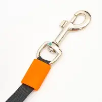 Рулетка - поводок для собак, лента 3 метра, оранж/голубая