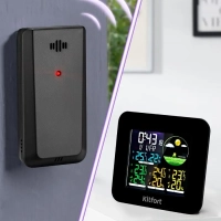 Метеостанция КТ-3321 термометр, погодная станция, часы