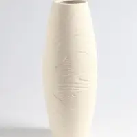 Ваза &laquo;Бего&raquo;, классик, 27&times;9 см, керамика, бежевая