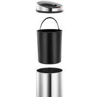 Сенсорное мусорное ведро КТ-6029 - 9 л