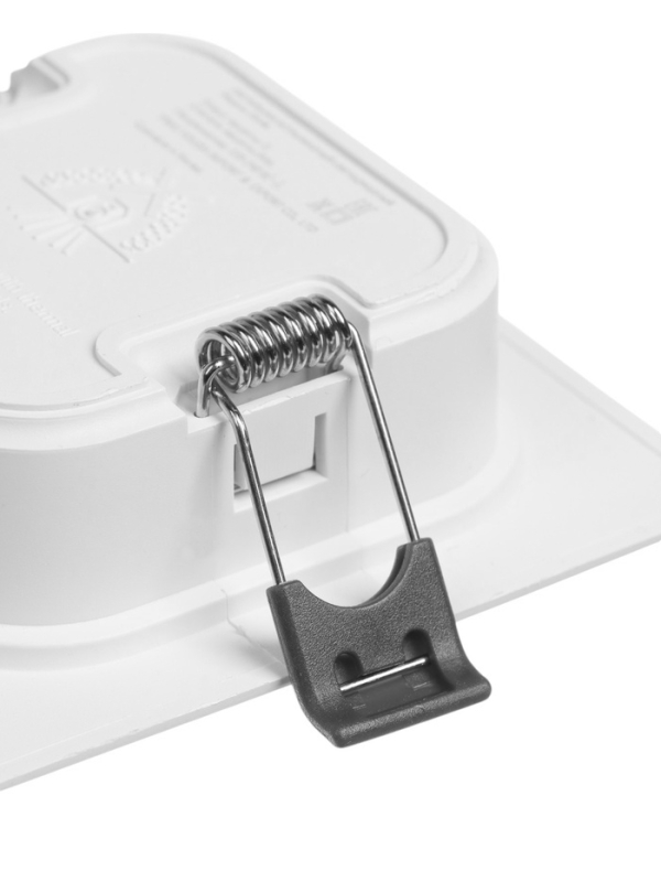 Светильник встраиваемый светодиодный "Даунлайт" 5Вт, 4000K, 475 Лм, 220В, 90x25 мм, квадрат   105329