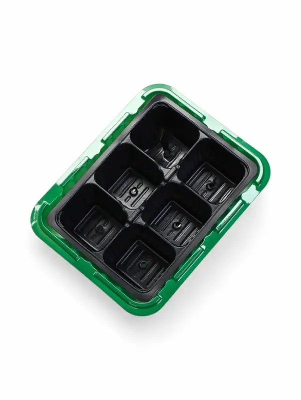 Мини-парник для рассады на 1 кассету см, 1 вставка