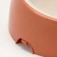 Лего-миска ALTA для животных с наклоном 0,3л КИРПИЧНАЯ