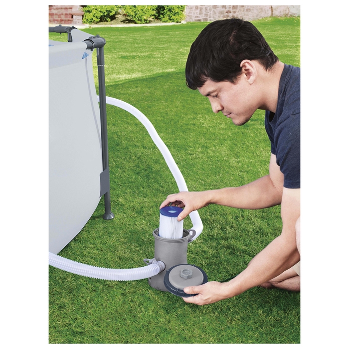 Фильтр-насос для бассейнов, с картриджем &laquo;I&raquo;, 1 249 л/ч, 58381 Bestway