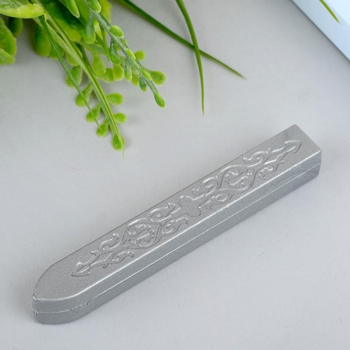 Сургуч для печати "Серебро" набор 5 шт 9х1х1 см