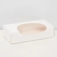 Коробка самосборная, 20&times;10&times;5 см, белая