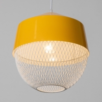 Светильник Lea 1х40Вт Е27 рапсово-жёлтый  26х26х32см