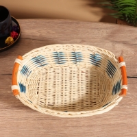 Корзина плетеная 28х18х9 см, ротанг